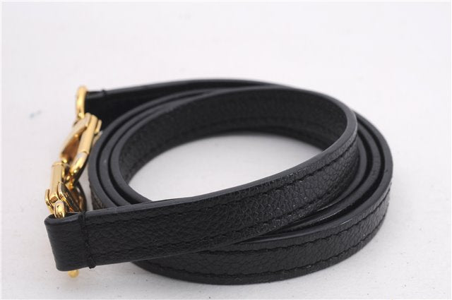 Authentic Louis Vuitton Monogram Empreinte Mazarine PM 2Way Hand Bag Black 9480E