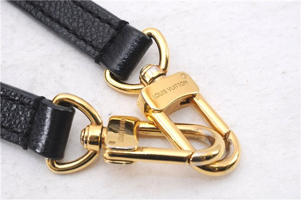 Authentic Louis Vuitton Monogram Empreinte Mazarine PM 2Way Hand Bag Black 9480E