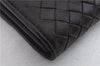 Authentic BOTTEGA VENETA Intrecciato Leather Long Wallet Purse Brown 9482C