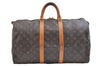 Authentic Louis Vuitton Monogram Keepall 45 Travel Boston Bag M41428 LV 9482E