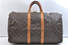 Authentic Louis Vuitton Monogram Keepall 45 Travel Boston Bag M41428 LV 9482E