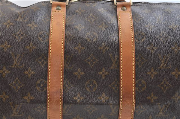 Authentic Louis Vuitton Monogram Keepall 45 Travel Boston Bag M41428 LV 9482E