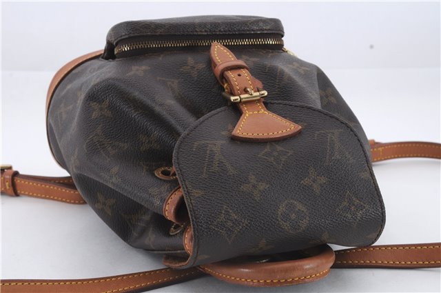 Authentic Louis Vuitton Monogram Montsouris PM Backpack M51137 LV 9484C