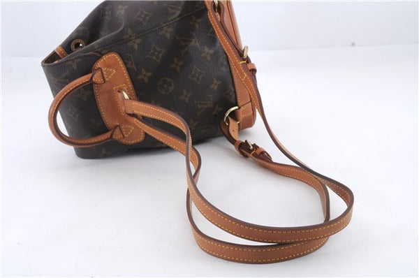 Authentic Louis Vuitton Monogram Montsouris PM Backpack M51137 LV 9484C
