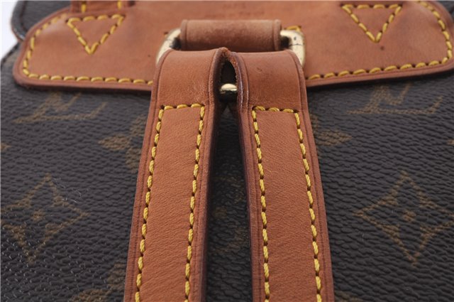 Authentic Louis Vuitton Monogram Montsouris PM Backpack M51137 LV 9484C