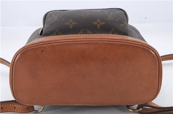 Authentic Louis Vuitton Monogram Montsouris PM Backpack M51137 LV 9484C