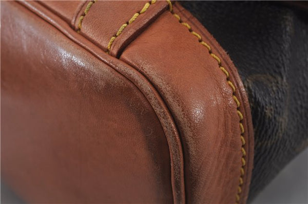 Authentic Louis Vuitton Monogram Montsouris PM Backpack M51137 LV 9484C