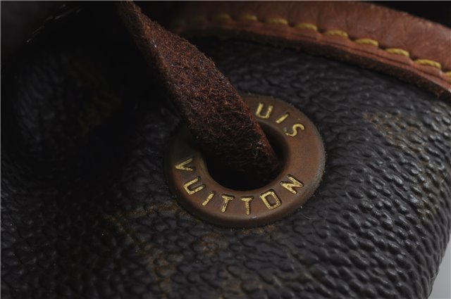 Authentic Louis Vuitton Monogram Montsouris PM Backpack M51137 LV 9484C