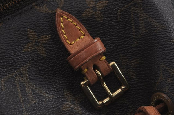 Authentic Louis Vuitton Monogram Montsouris PM Backpack M51137 LV 9484C