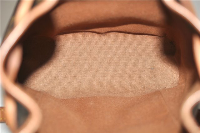 Authentic Louis Vuitton Monogram Montsouris PM Backpack M51137 LV 9484C