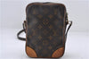 Authentic Louis Vuitton Monogram Danube Shoulder Cross Body Bag M45266 LV 9487D