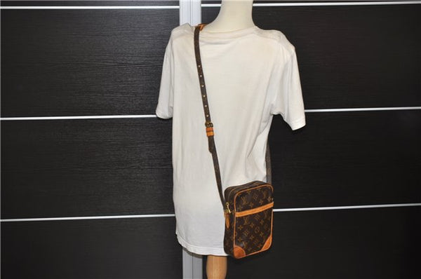 Authentic Louis Vuitton Monogram Danube Shoulder Cross Body Bag M45266 LV 9487D
