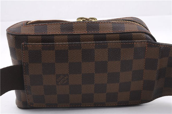 Authentic Louis Vuitton Damier Geronimos Waist Body Bag N51994 LV 9487E