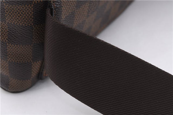 Authentic Louis Vuitton Damier Geronimos Waist Body Bag N51994 LV 9487E