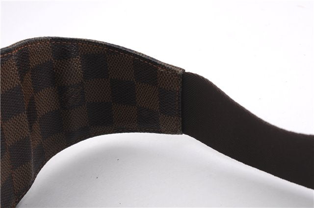 Authentic Louis Vuitton Damier Geronimos Waist Body Bag N51994 LV 9487E