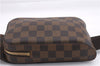 Authentic Louis Vuitton Damier Geronimos Waist Body Bag N51994 LV 9487E