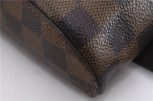 Authentic Louis Vuitton Damier Geronimos Waist Body Bag N51994 LV 9487E