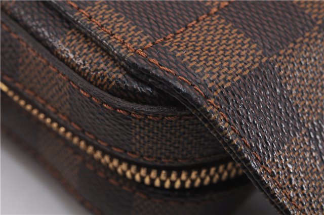 Authentic Louis Vuitton Damier Geronimos Waist Body Bag N51994 LV 9487E