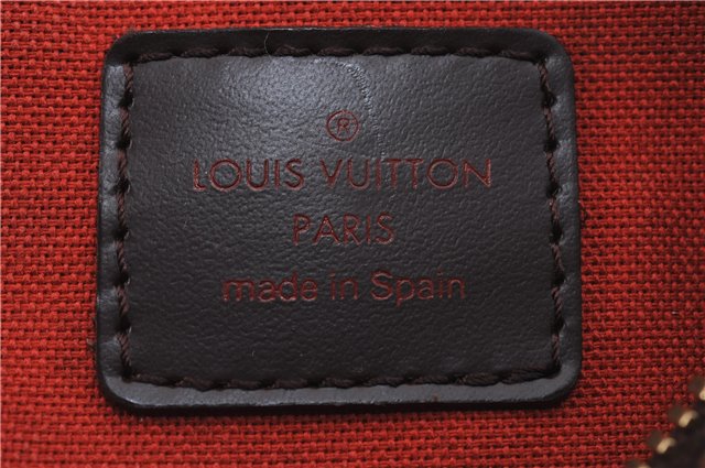Authentic Louis Vuitton Damier Geronimos Waist Body Bag N51994 LV 9487E