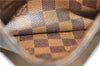 Authentic Louis Vuitton Damier Geronimos Waist Body Bag N51994 LV 9487E