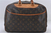 Authentic Louis Vuitton Monogram Deauville Hand Bag Purse M47270 LV 9488D