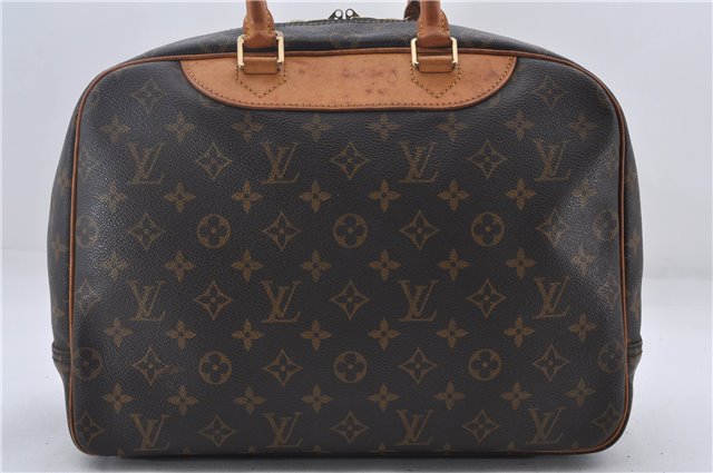 Authentic Louis Vuitton Monogram Deauville Hand Bag Purse M47270 LV 9488D
