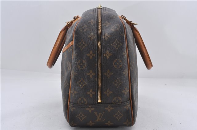 Authentic Louis Vuitton Monogram Deauville Hand Bag Purse M47270 LV 9488D