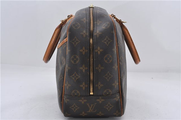 Authentic Louis Vuitton Monogram Deauville Hand Bag Purse M47270 LV 9488D