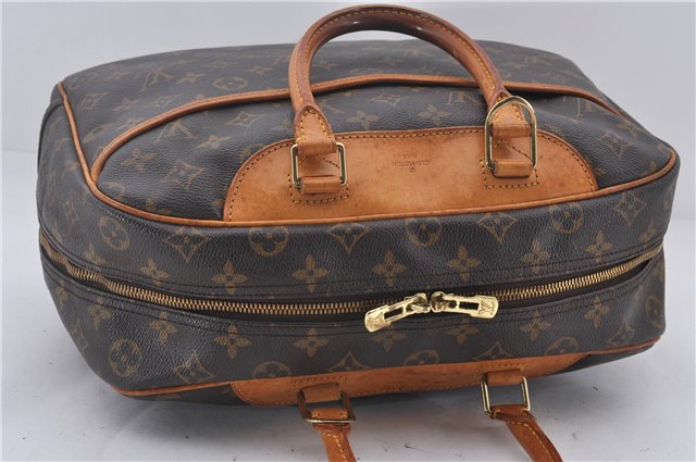 Authentic Louis Vuitton Monogram Deauville Hand Bag Purse M47270 LV 9488D