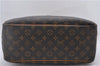 Authentic Louis Vuitton Monogram Deauville Hand Bag Purse M47270 LV 9488D