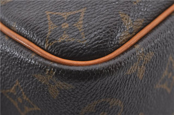 Authentic Louis Vuitton Monogram Deauville Hand Bag Purse M47270 LV 9488D