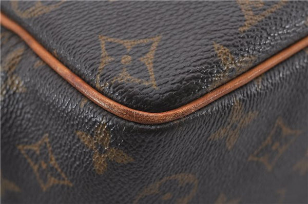 Authentic Louis Vuitton Monogram Deauville Hand Bag Purse M47270 LV 9488D