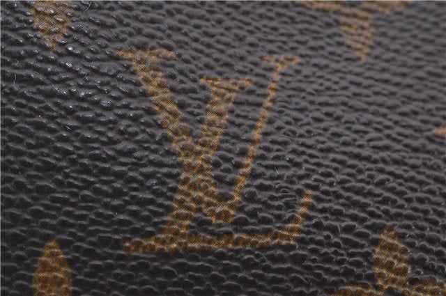 Authentic Louis Vuitton Monogram Deauville Hand Bag Purse M47270 LV 9488D