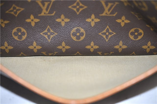 Authentic Louis Vuitton Monogram Deauville Hand Bag Purse M47270 LV 9488D