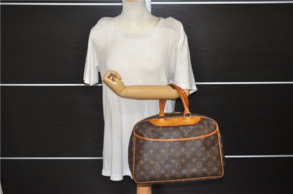 Authentic Louis Vuitton Monogram Deauville Hand Bag Purse M47270 LV 9488D