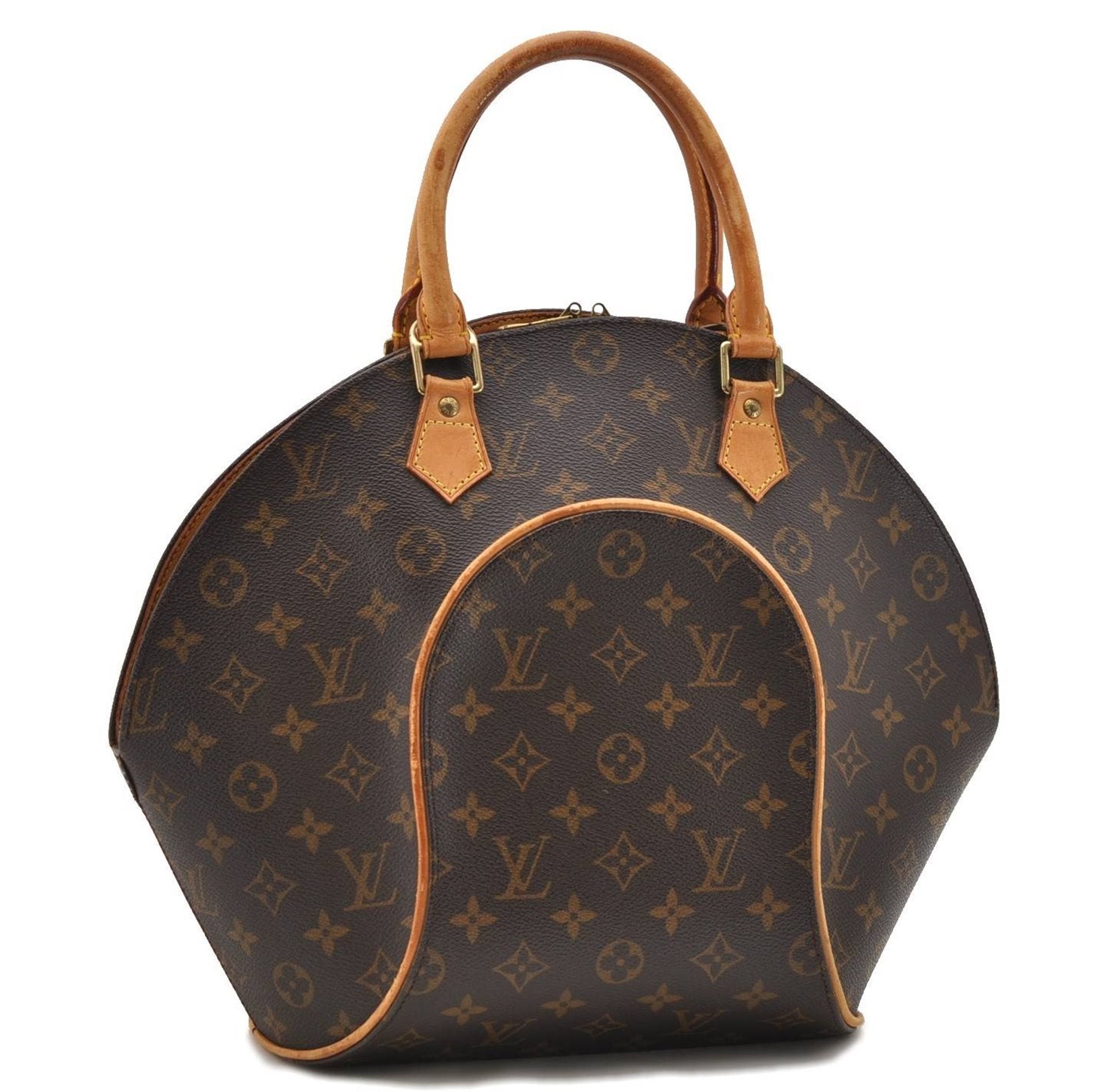 Authentic LOUIS VUITTON Monogram Ellipse MM Hand Bag M51126 LV 9489C