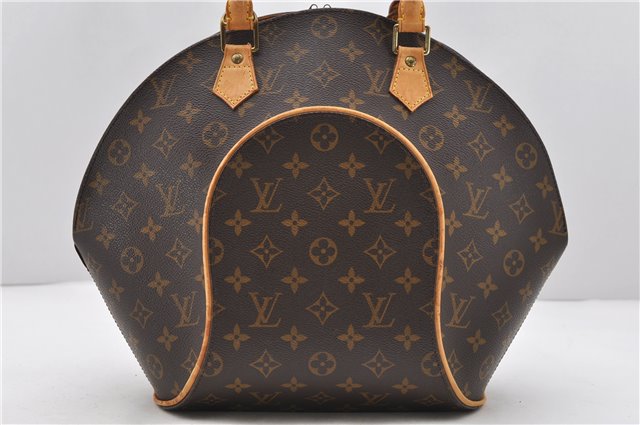 Authentic LOUIS VUITTON Monogram Ellipse MM Hand Bag M51126 LV 9489C