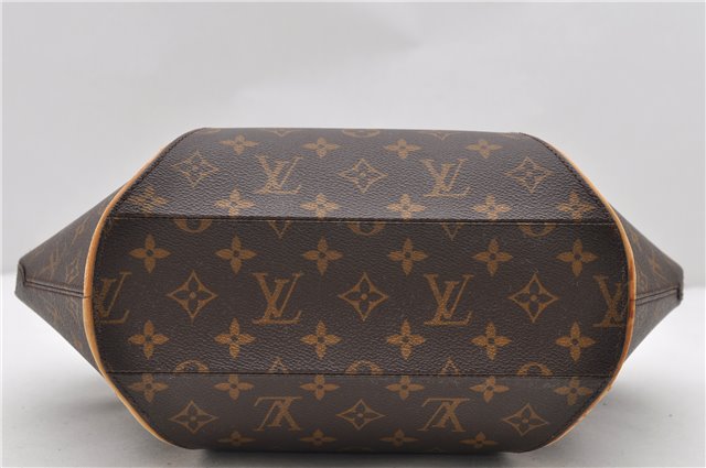 Authentic LOUIS VUITTON Monogram Ellipse MM Hand Bag M51126 LV 9489C