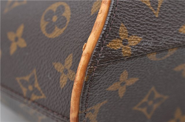 Authentic LOUIS VUITTON Monogram Ellipse MM Hand Bag M51126 LV 9489C