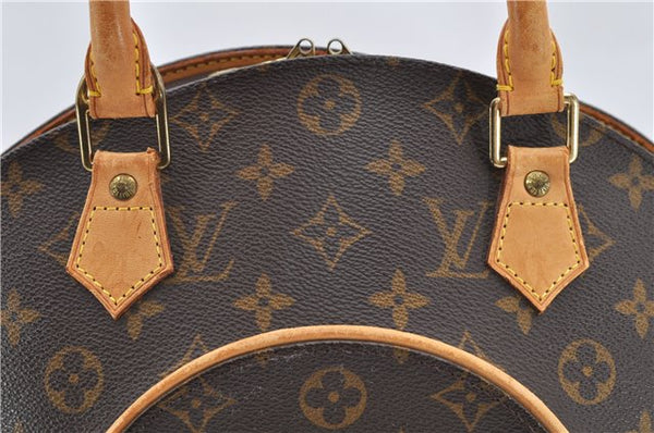 Authentic LOUIS VUITTON Monogram Ellipse MM Hand Bag M51126 LV 9489C