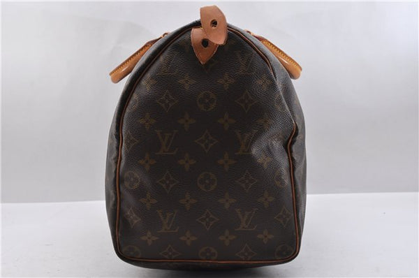 Authentic Louis Vuitton Monogram Speedy 40 Hand Bag M41522 LV 9490C