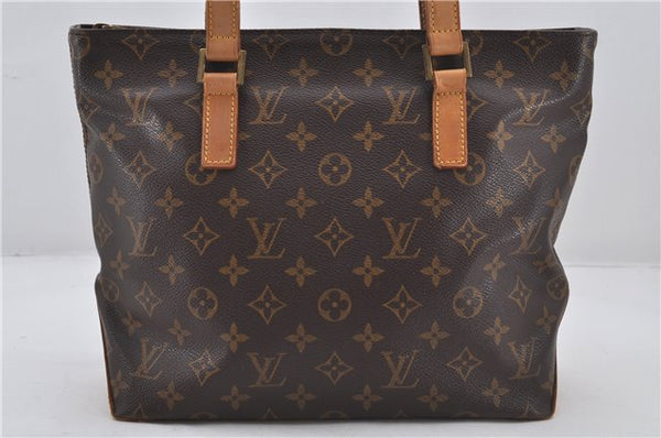Authentic Louis Vuitton Monogram Cabas Piano Shoulder Tote Bag M51148 LV 9490E