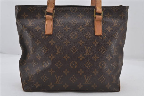 Authentic Louis Vuitton Monogram Cabas Piano Shoulder Tote Bag M51148 LV 9490E