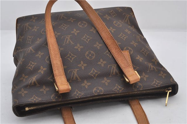Authentic Louis Vuitton Monogram Cabas Piano Shoulder Tote Bag M51148 LV 9490E