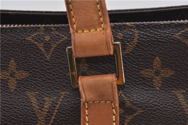 Authentic Louis Vuitton Monogram Cabas Piano Shoulder Tote Bag M51148 LV 9490E