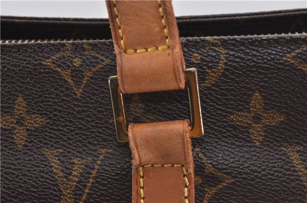 Authentic Louis Vuitton Monogram Cabas Piano Shoulder Tote Bag M51148 LV 9490E