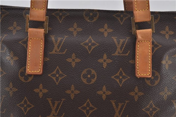 Authentic Louis Vuitton Monogram Cabas Piano Shoulder Tote Bag M51148 LV 9490E