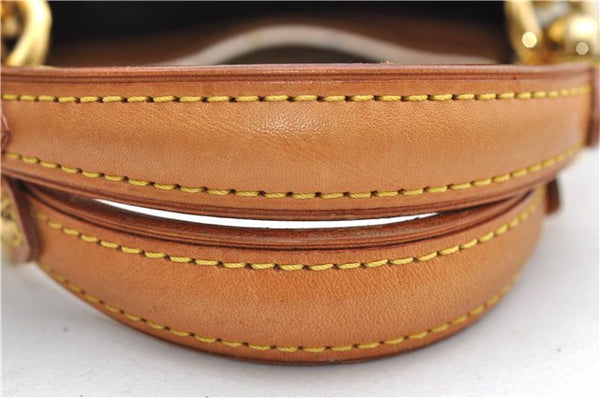 Auth Louis Vuitton Monogram Multicolor Audra Tote Hand Bag White M40047 LV 9492D