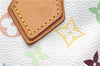 Auth Louis Vuitton Monogram Multicolor Audra Tote Hand Bag White M40047 LV 9492D