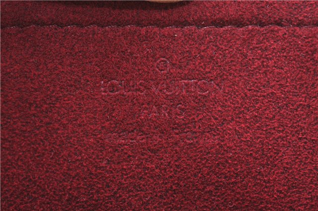 Auth Louis Vuitton Monogram Multicolor Audra Tote Hand Bag White M40047 LV 9492D